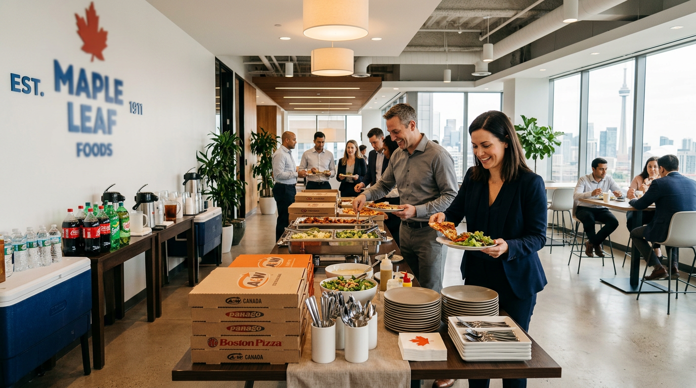Corporate office catering