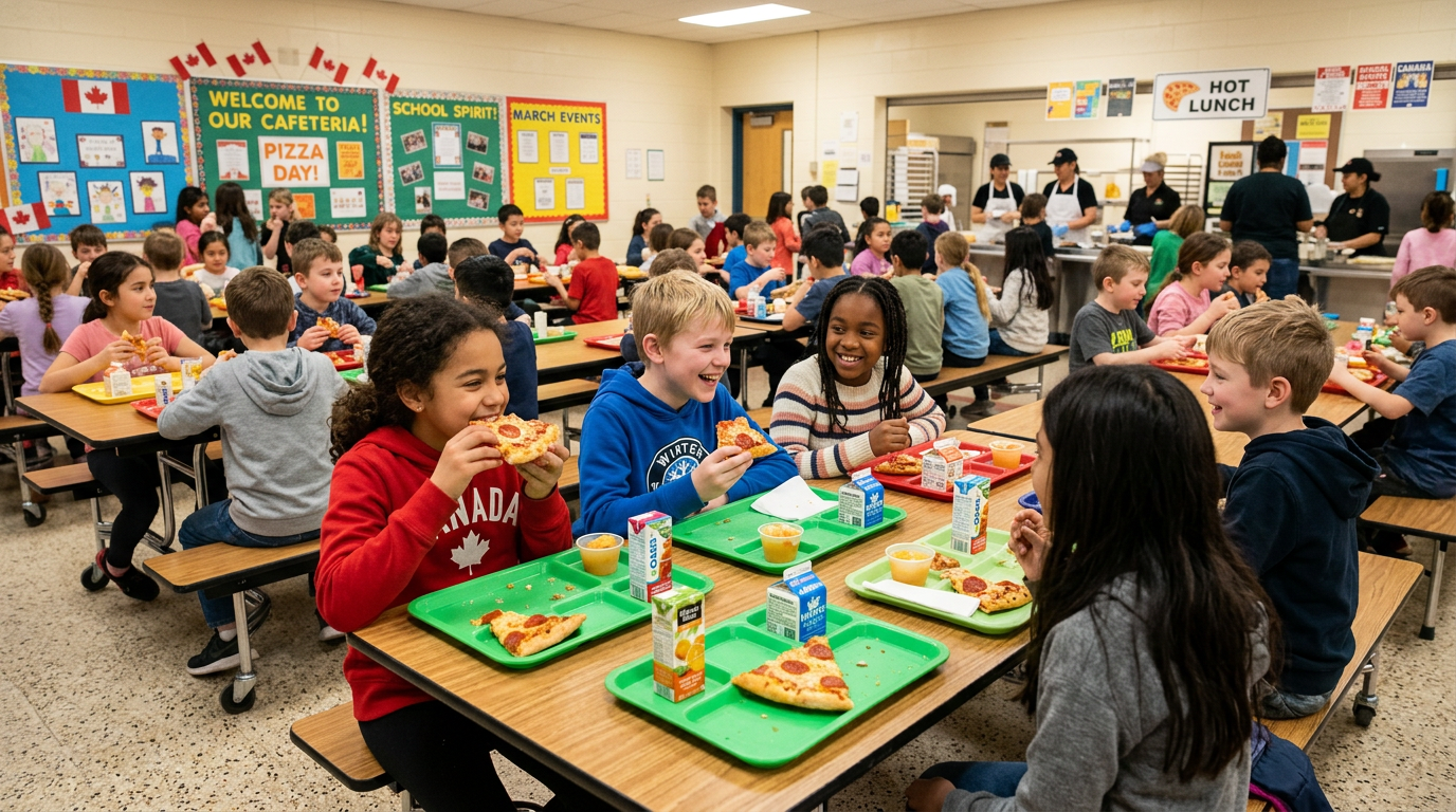 School event food delivery